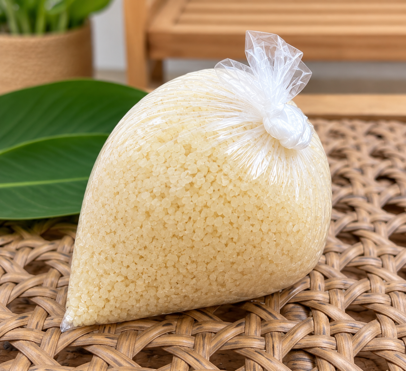 1 boule d'attiéké